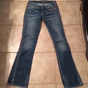 Silver Blue jeans
